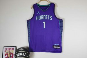 Maillot de Basket #1 Ball Hornets 23-24 statement Violet